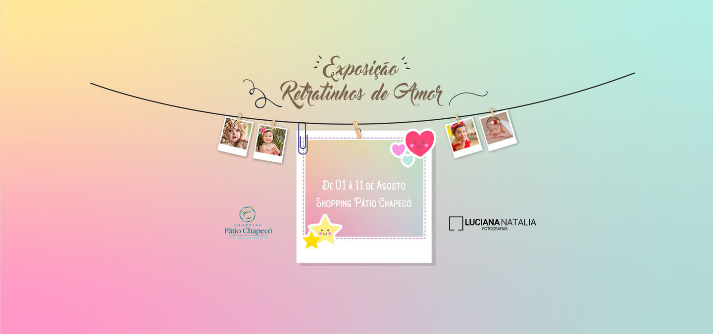 Exposição Retratinhos de Amor Exposição Retratinhos de Amor